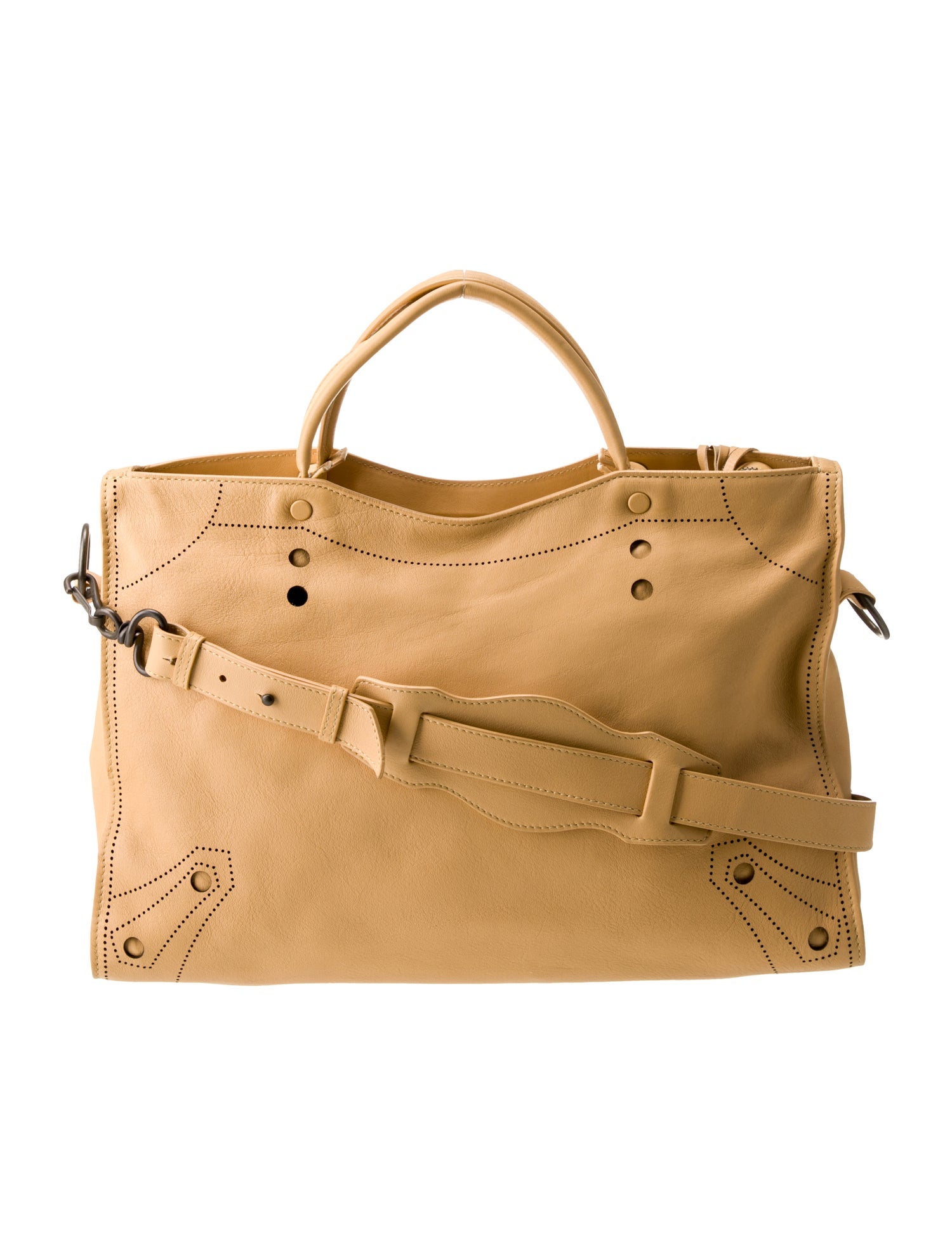 Balenciaga Leather Blackout